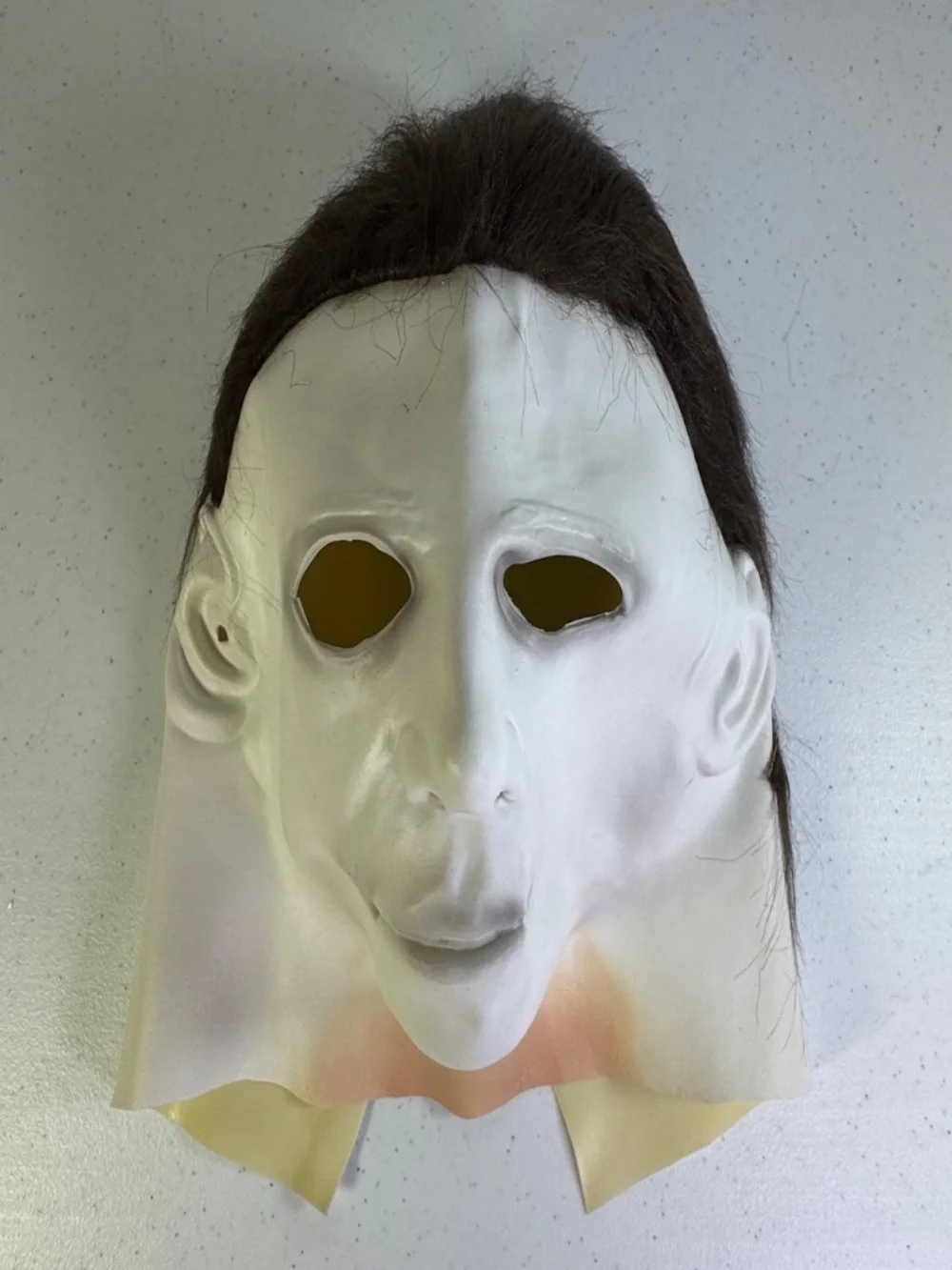 Michael Myers Mask Realistic Latex Adult Full Head Horror Movie Halloween Prop